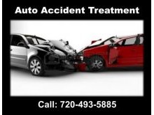 Auto Accident Treatment Center.  Call 720-493-5885. Today!