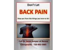 Back Pain Chiropractor |  Lakewood at Wadsworth &amp;amp;amp; Alameda | Call 720-493-5885