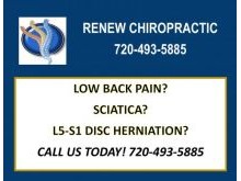 Low Back Pain?  We Can Help!  Call 720-493-5885