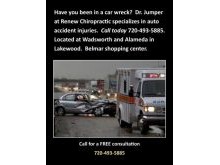 Treating Auto Accident Injuries | Whiplash Injuries | Call 720-493-5885